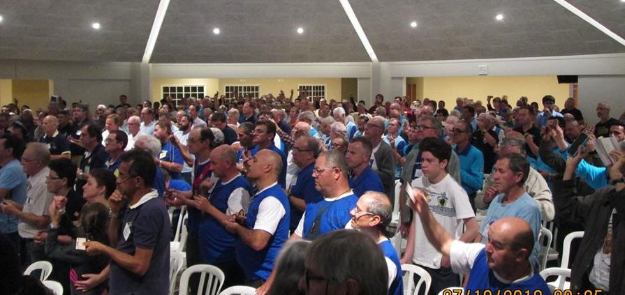 Encontro dos grupos do Terço dos Homens - Curitiba 2018