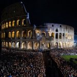 O Coliseu em Roma, onde se realizará a Via-Sacra da Sexta-feira Santa. (Crédito: Vatican News)