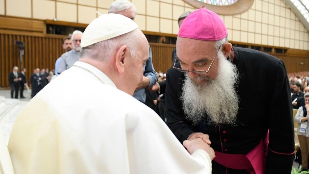 Papa Francisco com participantes do Congresso Internacional  de Catequistas | Vatican Media