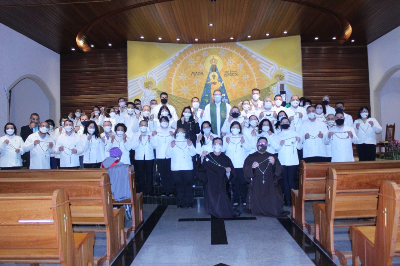 A celebração de envio foi realizada no último dia 19 de outubro. (Foto: Paróquia Profeta Elias)