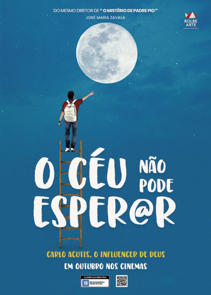 'O Céu Não Pode Esperar' chega aos cinemas uma semana após a celebração da memória do Beato, considerado patrono da juventude