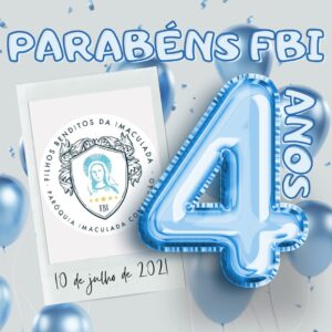 Grupo de Jovens da Paróquia Imaculada Conceição – FBI – está de aniversário!