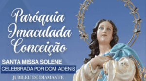 Paróquia Imaculada Conceição celebra 60 anos neste domingo, 30
