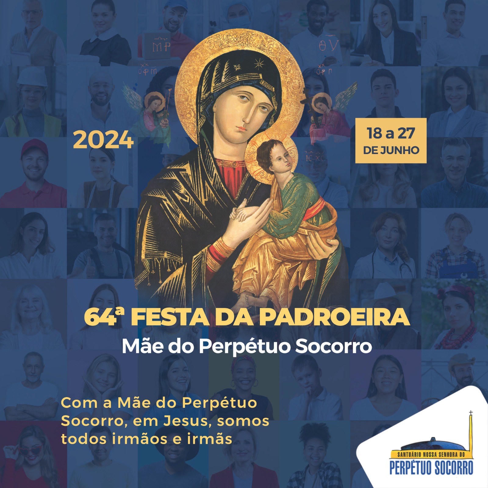 Santuário Perpétuo Socorro divulga programação da festa da padroeira 2024